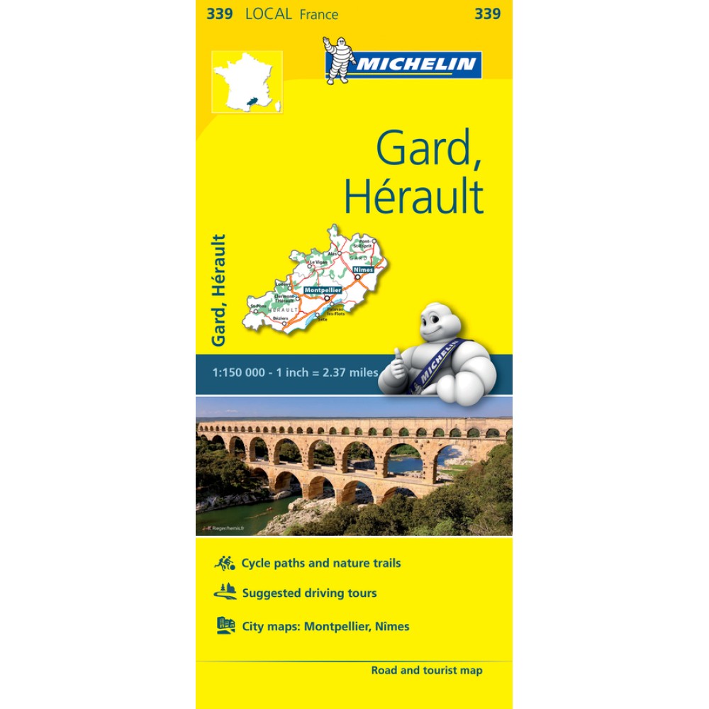 339 Gard, Hérault Michelin